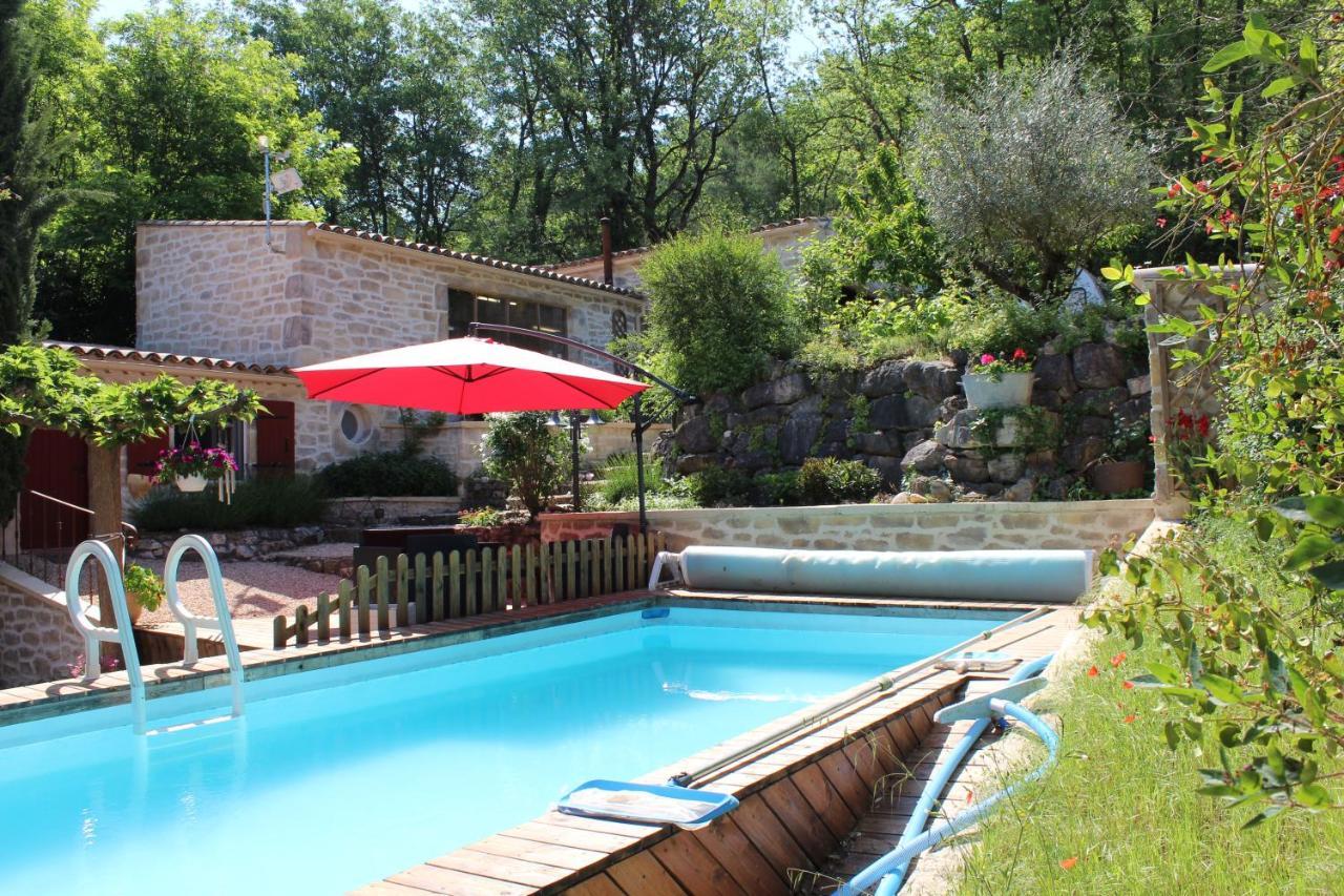 Saint-Martin-de-BrômesL'Establounアパートメント エクステリア 写真