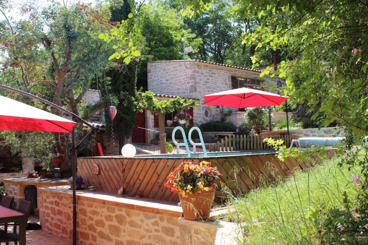 Saint-Martin-de-BrômesL'Establounアパートメント エクステリア 写真