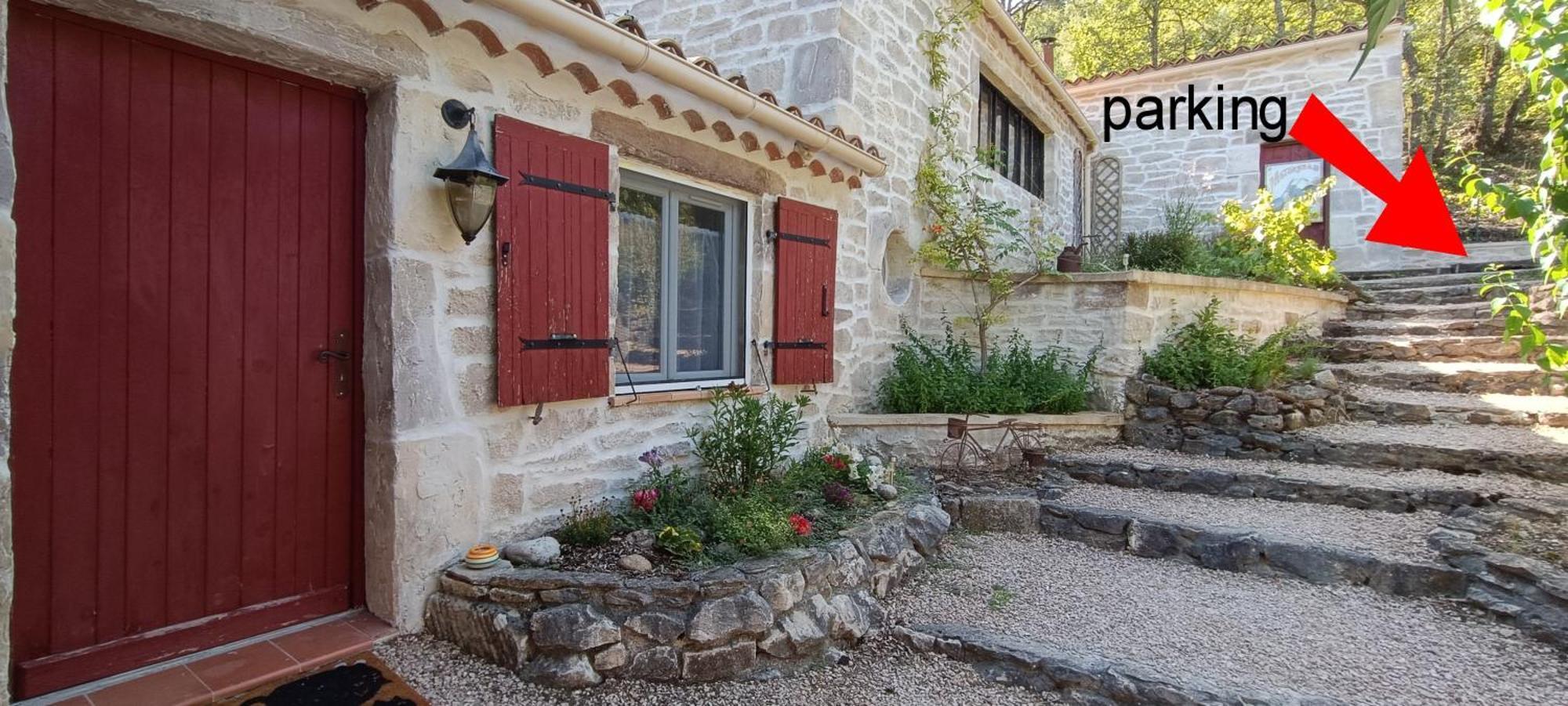 Saint-Martin-de-BrômesL'Establounアパートメント エクステリア 写真