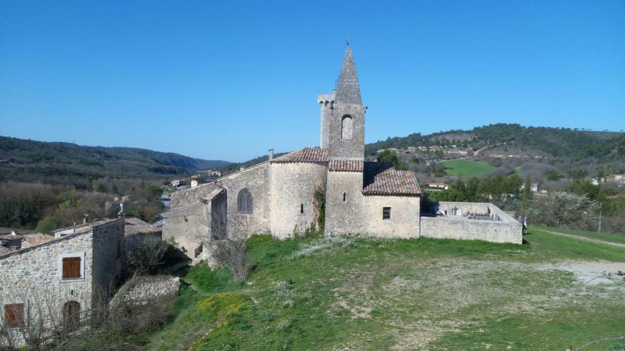 Saint-Martin-de-BrômesL'Establounアパートメント エクステリア 写真